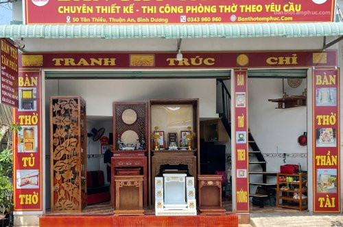 ✨ KHAI TRƯƠNG SHOWROOM MỚI – BÀN THỜ TÂM PHÚC ✨