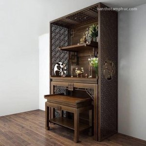 Tủ Thờ Hiện Đại Gỗ Sồi – TT03