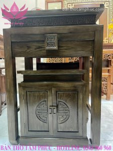 Tủ Thờ Hiện Đại Gỗ Sồi – TT13