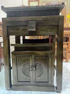 Tủ Thờ Hiện Đại Gỗ Sồi – TT13