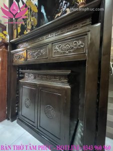 Tủ Thờ Hiện Đại Gỗ Sồi – TT16