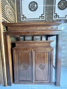 Tủ Thờ Hiện Đại Gỗ Gõ – TTG07