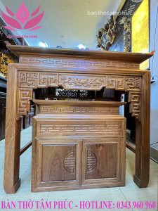 Tủ Thờ Hiện Đại Gỗ Hương Đá – TTHĐ07