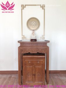 Tủ Thờ Hiện Đại Gỗ Sồi – TT22