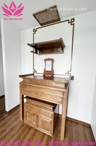 Tủ Thờ Hiện Đại Gỗ Sồi – TT23