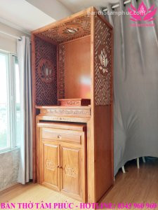 CẬP NHẬT HOÀN THIỆN KHÔNG GIAN THỜ TẠI NHÀ KHÁCH HÀNG CHỊ GIANG.