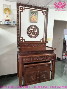 Tủ Thờ Hiện Đại Gỗ Sồi – TT26