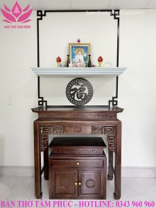 Tủ Thờ Hiện Đại Gỗ Sồi – TT27