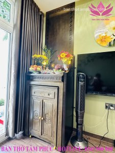 Tủ Thờ Hiện Đại Gỗ Sồi – TT01