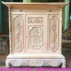 Tủ Thờ Hiện Đại Gỗ Sồi – TT08