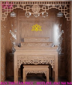 Tủ Thờ Hiện Đại Gỗ Hương Đá – TTHĐ04