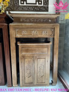Tủ Thờ Hiện Đại Gỗ Sồi – TT28
