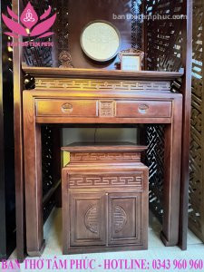 Tủ Thờ Hiện Đại Gỗ Sồi – TT32