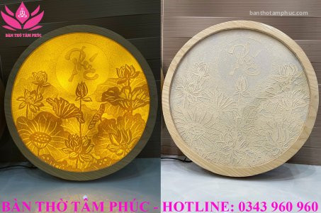 Tranh Trúc Chỉ Hoa Sen TTC01