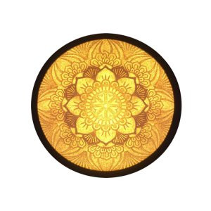 Tranh trúc chỉ Mandala TTC05