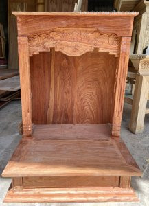 Bàn thờ thần tài ông địa gỗ Hương Đá BD04
