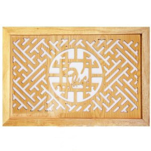 Tấm chống ám khói 61x41cm màu Vàng Chữ Phúc