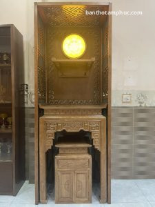 Tủ Thờ Hiện Đại Gỗ Sồi – TT12