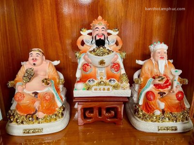 MẪU TƯỢNG PHẬT BỘ 3 TIỀN - TÀI - ĐỊA TPTĐ20