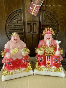 MẪU TƯỢNG PHẬT TÀI ĐỊA MŨ RỒNG VÀNG TPTĐ22