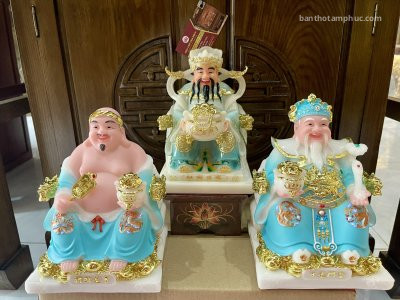 MẪU TƯỢNG PHẬT BỘ 3 TIỀN - TÀI - ĐỊA TPTĐ30