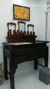 CẬP NHẬT HOÀN THIỆN KHÔNG GIAN THỜ TẠI NHÀ KHÁCH HÀNG ANH VŨ