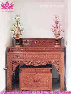 Tủ Thờ Hiện Đại Gỗ Sồi – TT35