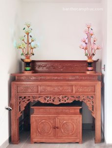 Tủ Thờ Hiện Đại Gỗ Sồi – TT35