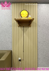 CẬP NHẬT HOÀN THIỆN KHÔNG GIAN THỜ TẠI NHÀ KHÁCH HÀNG ANH LỰC.