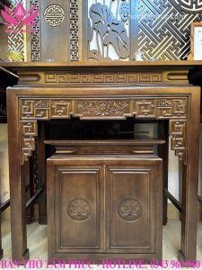 Tủ Thờ Hiện Đại Gỗ Sồi – TT36
