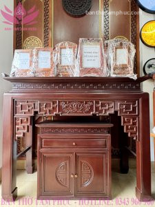 Tủ Thờ Hiện Đại Gỗ Gụ – TTGU04