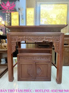 Tủ Thờ Hiện Đại Gỗ Hương Đá – TTHĐ11