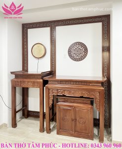 CẬP NHẬT HOÀN THIỆN KHÔNG GIAN THỜ TẠI NHÀ KHÁCH HÀNG CHỊ MÙI.