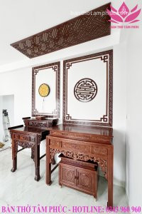 CẬP NHẬT HOÀN THIỆN KHÔNG GIAN THỜ TẠI NHÀ KHÁCH HÀNG CHỊ OANH.