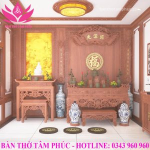 TOP 75+ MẪU PHÒNG THỜ ĐẸP CỦA SHOWROOM BÀN THỜ TÂM PHÚC.