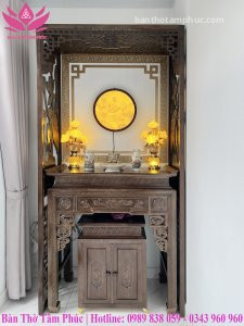 CẬP NHẬT HOÀN THIỆN KHÔNG GIAN THỜ TẠI NHÀ KHÁCH HÀNG CHỊ MAI TRÚC.