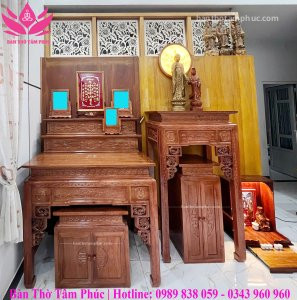 CẬP NHẬT HOÀN THIỆN KHÔNG GIAN THỜ TẠI NHÀ KHÁCH HÀNG CHỊ DUNG.