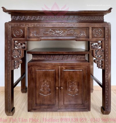 Tủ Thờ Hiện Đại Gỗ Sồi – TT44
