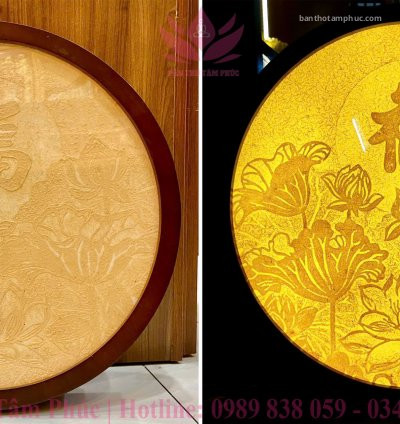 Tranh trúc chỉ chữ " Phúc Hán " TTC24