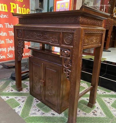 Tủ Thờ Hiện Đại Gỗ Sồi – TT46.