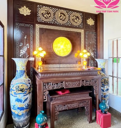 CẬP NHẬT HOÀN THIỆN KHÔNG GIAN THỜ TẠI NHÀ KHÁCH HÀNG ANH HIẾU.