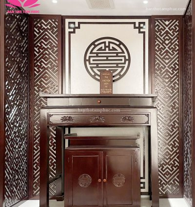 CẬP NHẬT HOÀN THIỆN KHÔNG GIAN THỜ TẠI NHÀ KHÁCH HÀNG CHÚ CƯỜNG.