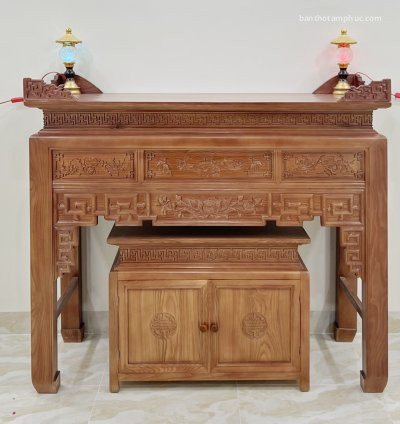 Tủ Thờ Hiện Đại Gỗ Sồi – TT47