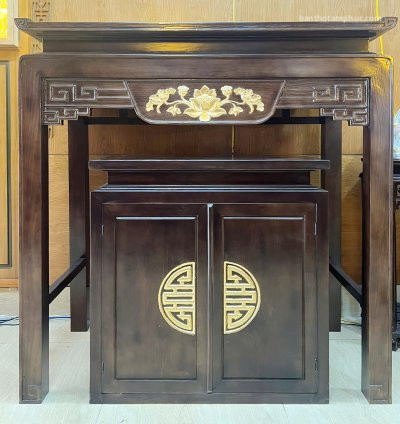 Tủ Thờ Hiện Đại Gỗ Sồi – TT49