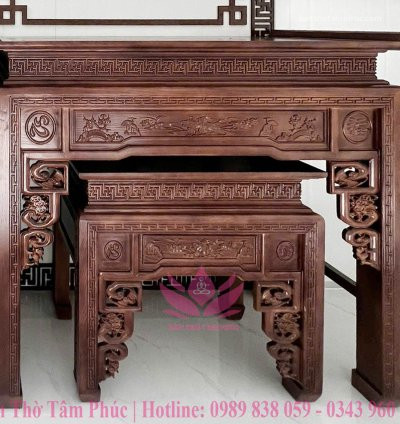 Tủ Thờ Hiện Đại Gỗ Sồi – TT51