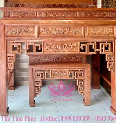 Tủ Thờ Hiện Đại Gỗ Sồi – TT53