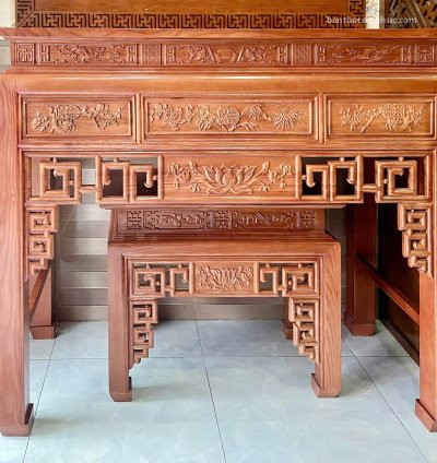 Tủ Thờ Hiện Đại Gỗ Sồi – TT53