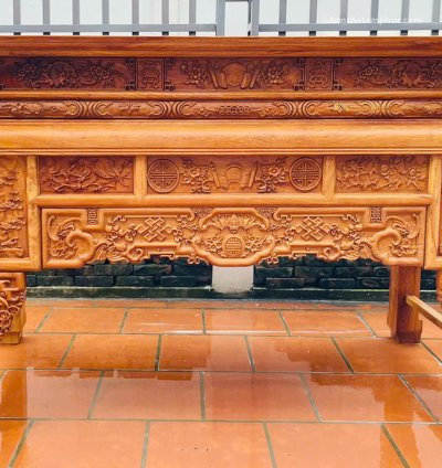 Tủ Thờ Hiện Đại Gỗ Gõ – TTG12