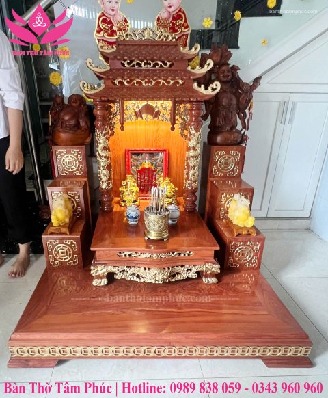 CẬP NHẬT HOÀN THIỆN BÀN THỜ THẦN TÀI TẠI NHÀ KHÁCH HÀNG.