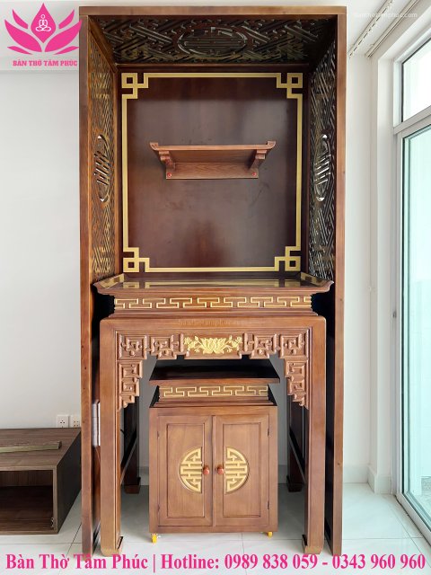 CẬP NHẬT HOÀN THIỆN KHÔNG GIAN THỜ TẠI NHÀ KHÁCH HÀNG.